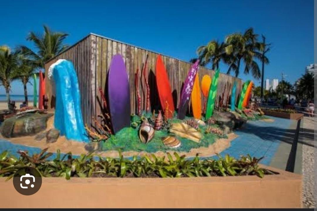Ape Privilegiado No Centro Da Ocian E A 150M Da Praia E Feirinha, Com Wi-Fi E Garagem ! Praia Grande  Exteriér fotografie