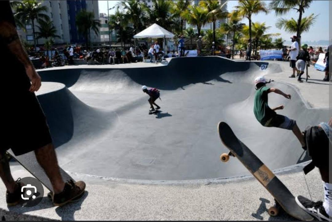 Ape Privilegiado No Centro Da Ocian E A 150M Da Praia E Feirinha, Com Wi-Fi E Garagem ! Praia Grande  Exteriér fotografie