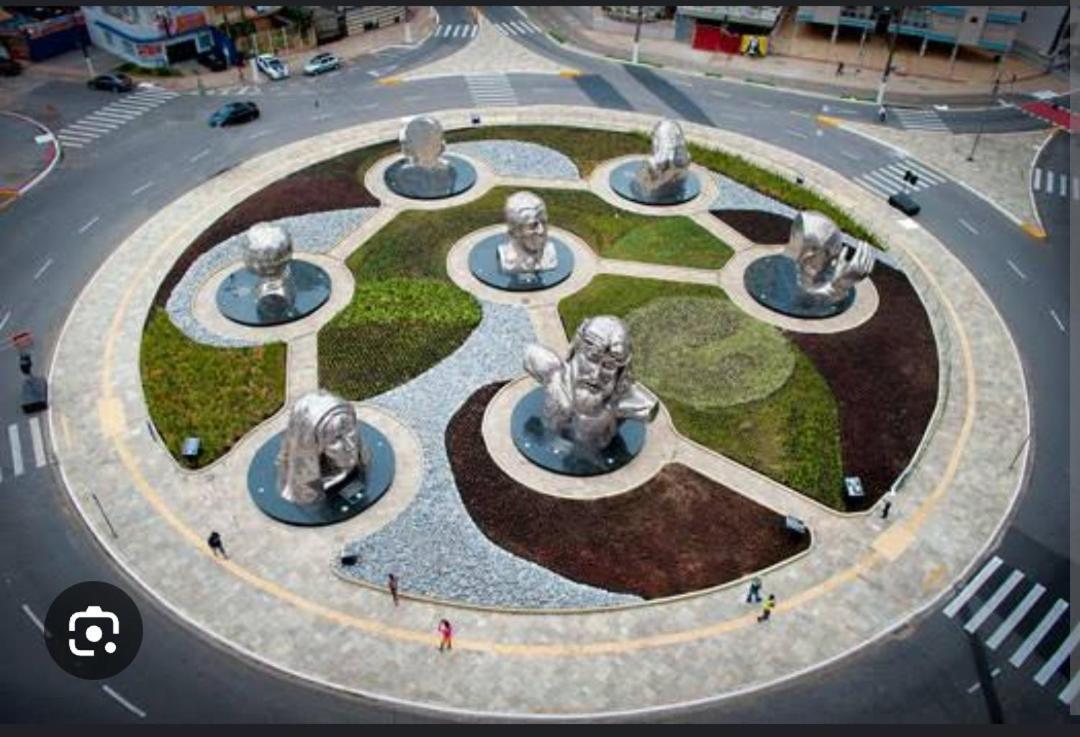 Ape Privilegiado No Centro Da Ocian E A 150M Da Praia E Feirinha, Com Wi-Fi E Garagem ! Praia Grande  Exteriér fotografie