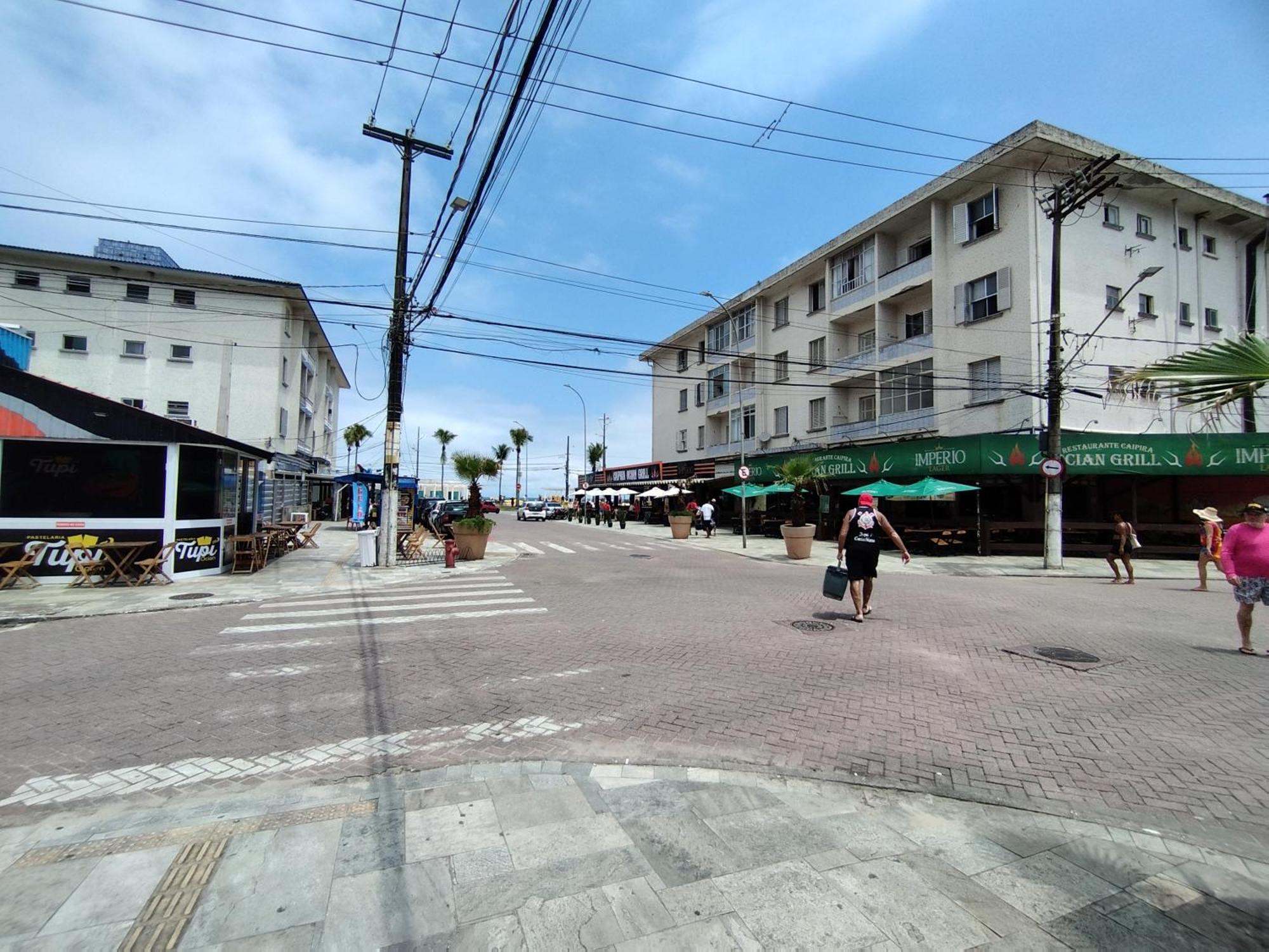 Ape Privilegiado No Centro Da Ocian E A 150M Da Praia E Feirinha, Com Wi-Fi E Garagem ! Praia Grande  Exteriér fotografie